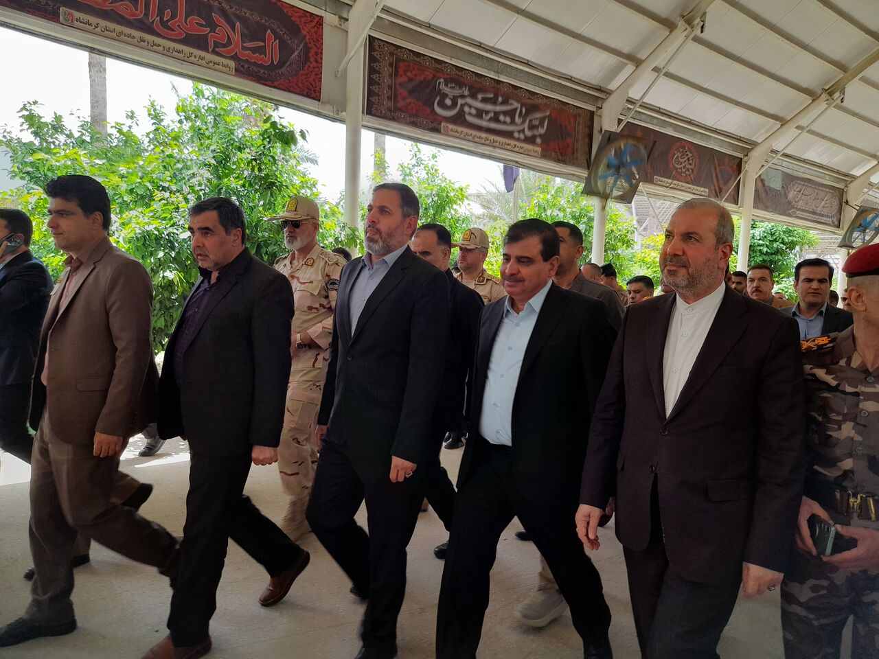 تبادل نظر سفیر ایران ومعاون وزیر کشور عراق درباره برگزاری مراسم اربعین در مرز خسروی